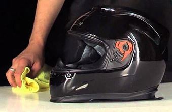 Higienização de capacete